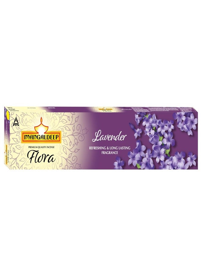 Mangaldeep Flora Combo - Rose, Lavender and Boquet incense Sticks - 690Gms - Image 3