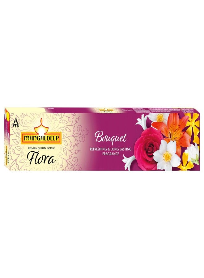 Mangaldeep Flora Combo - Rose, Lavender and Boquet incense Sticks - 690Gms - Image 4