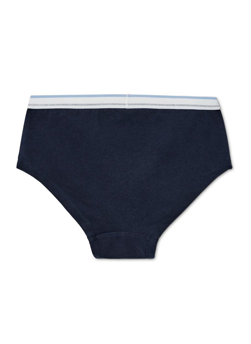 Tchibo Kids Girl 3 Pieces Plain Panty, Red  - Image 5