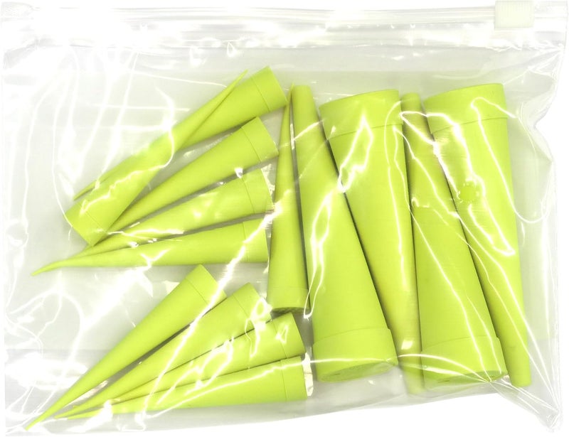 Mess Stopper ™ Hydraulic Oil Service Plugs, 4 Medium, 10 Small Sizes, Round - Image 1