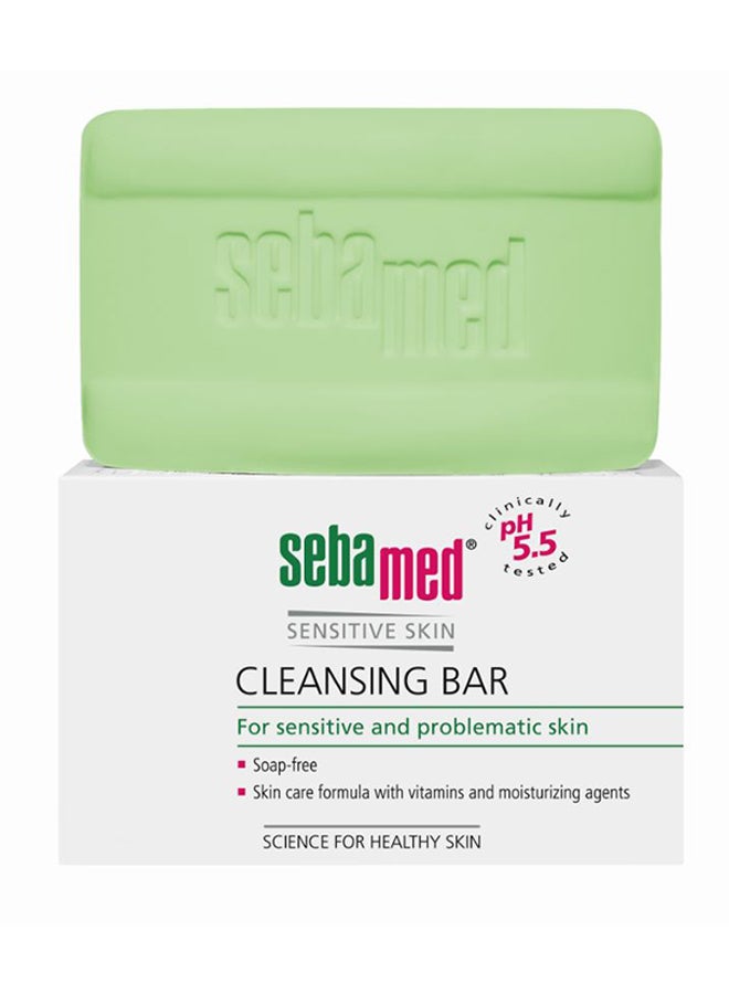 Sebamed Soap Free PH 5.5 Cleansing Bar Green 150grams - Image 1