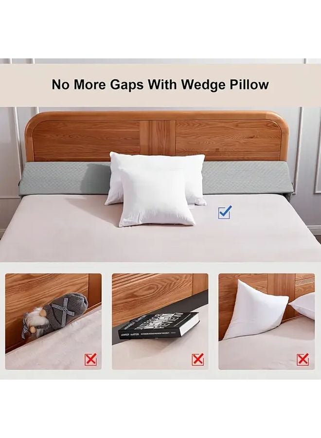 وسادة سرير بيضاء لدعم الرأس لمحاربة الشخير والسعال ودعم الظهر - Image 4