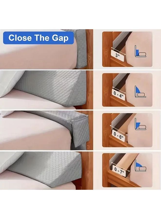 وسادة سرير بيضاء لدعم الرأس لمحاربة الشخير والسعال ودعم الظهر - Image 5