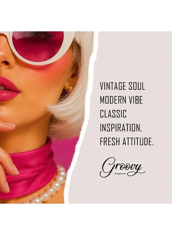 AMD Perfumes  Suger Retro Groovy By AMD Perfumes Women Fragrance Eau de Parfum EDP 100ml for Women | Best Price UAE