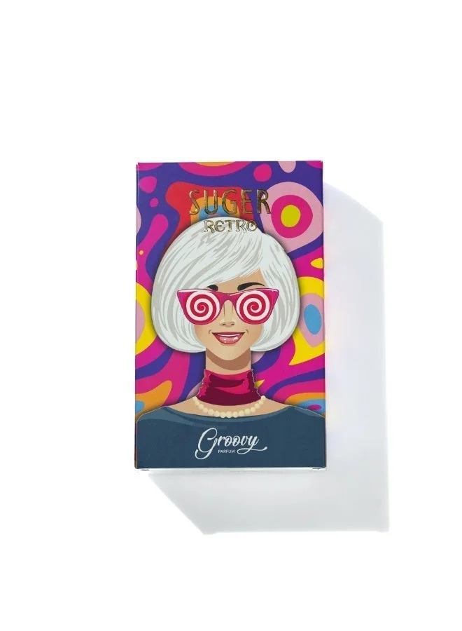 AMD Perfumes  Suger Retro Groovy By AMD Perfumes Women Fragrance Eau de Parfum EDP 100ml for Women | Best Price UAE