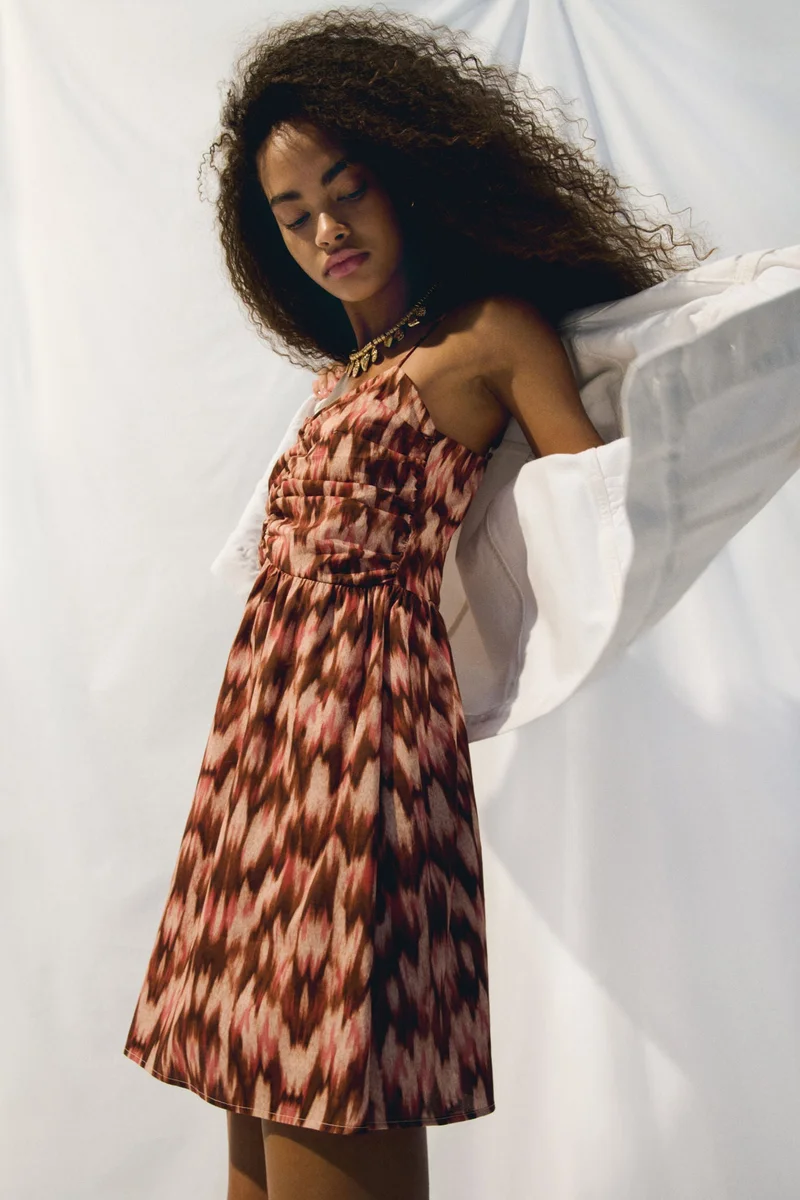 H&M Printed strappy dress