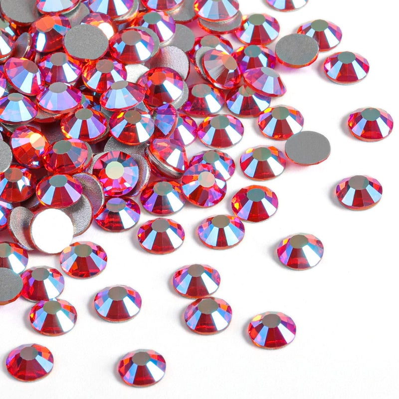 Beadsland 1440 Pieces Flat Back Crystal Rhinestones Round Gems,Hyacinth AB,SS20,4.6-4.8mm - Image 2