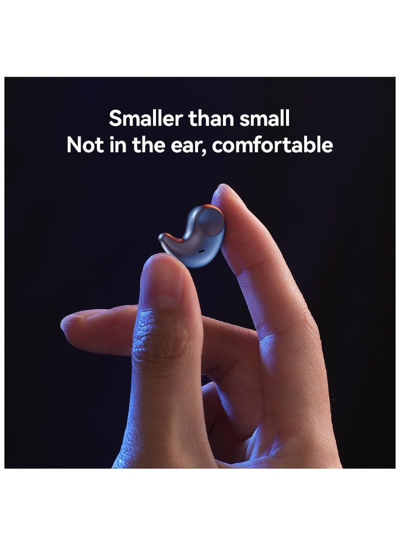 caijin Bluetooth Earbuds,Wireless Sleep Ear Buds,Invisible Noise Cancelling Headphones,Bluetooth 5.4 Sleeping Headset for Side Sleepers Small Ears Canal,Discreet in-Ear Tiny Earphones,for Samsung/Android - Image 4