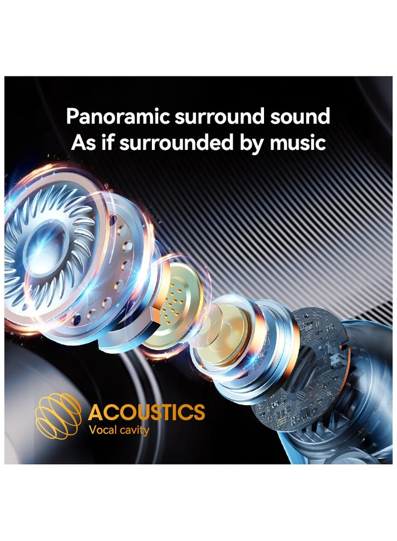 caijin Bluetooth Earbuds,Wireless Sleep Ear Buds,Invisible Noise Cancelling Headphones,Bluetooth 5.4 Sleeping Headset for Side Sleepers Small Ears Canal,Discreet in-Ear Tiny Earphones,for Samsung/Android - Image 5