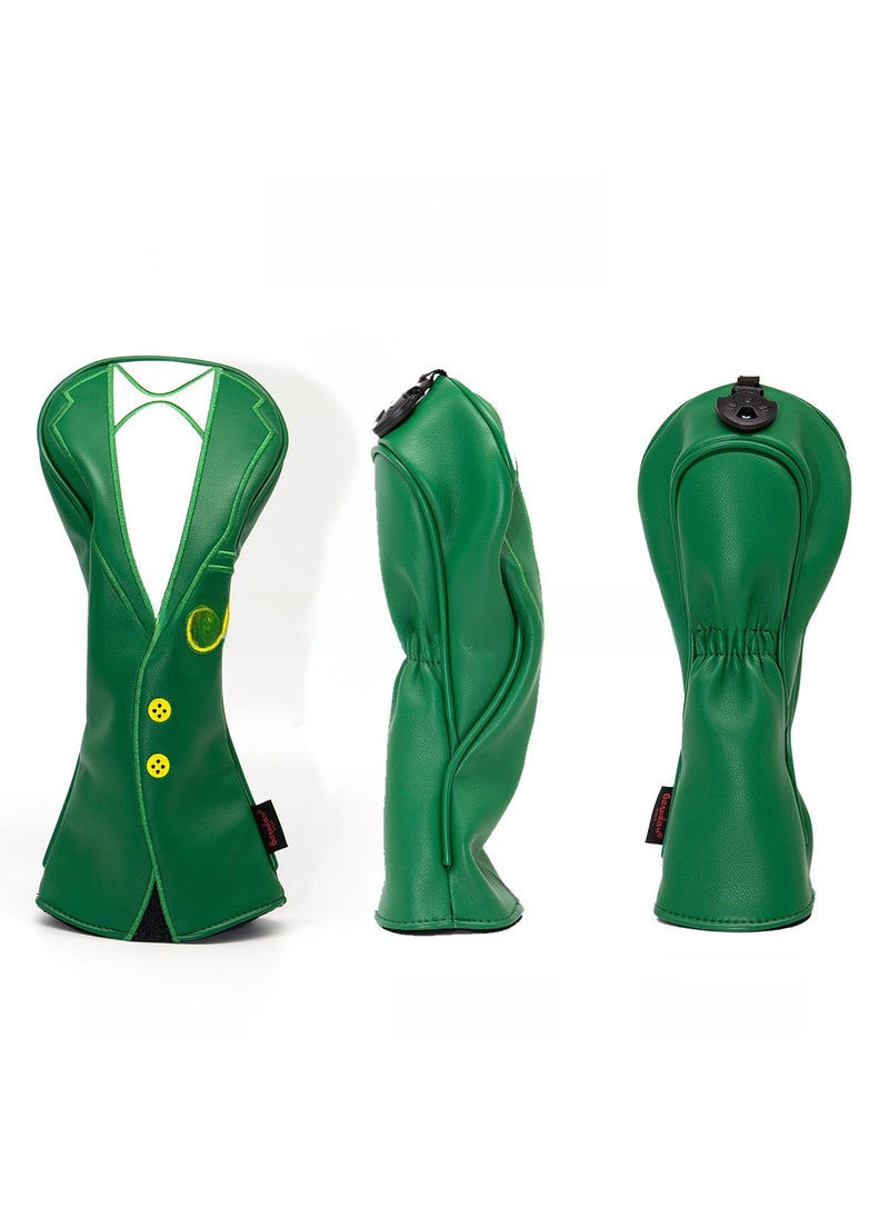 Generic Golf Master Green Jacket Iron Covers UT
