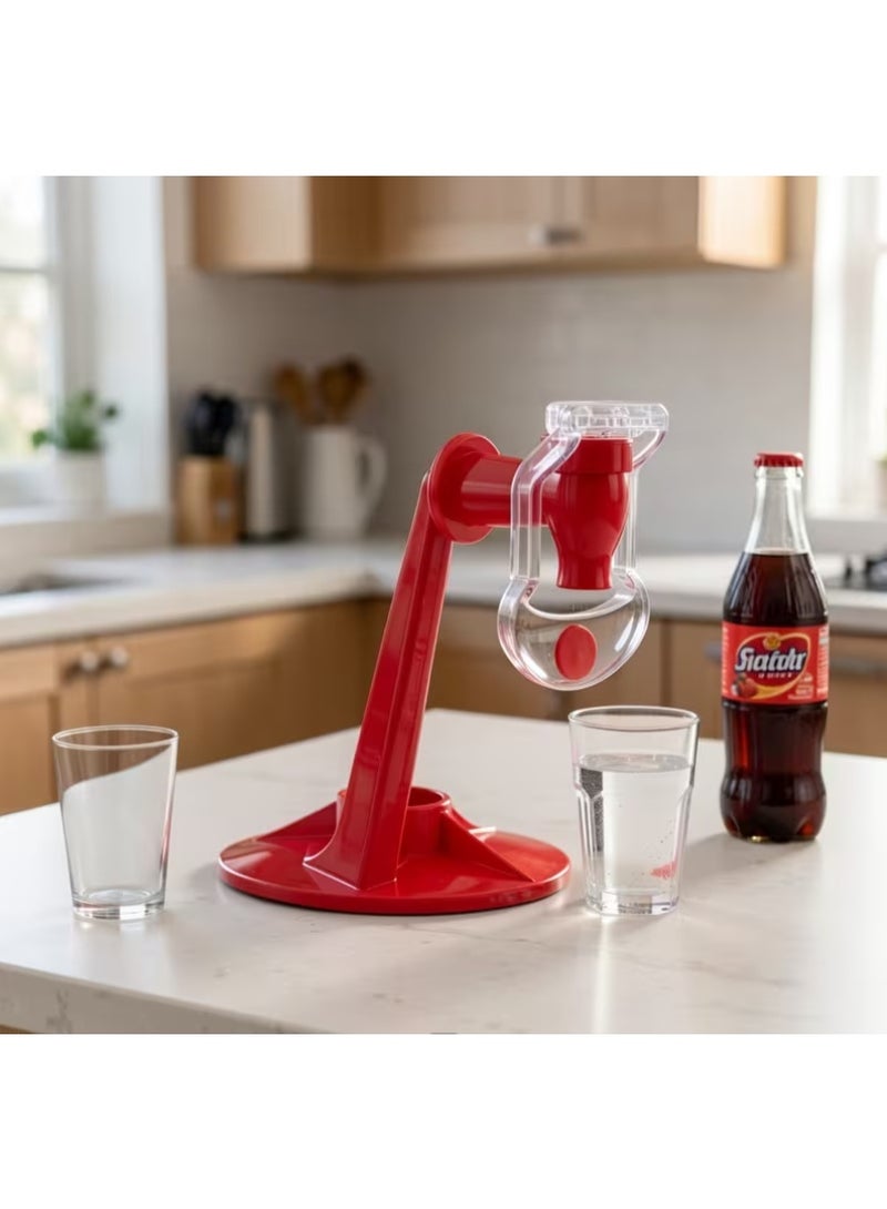 Upside-Down Soda & Beverage Bottle Dispenser Tap for Home Parties - Image 3