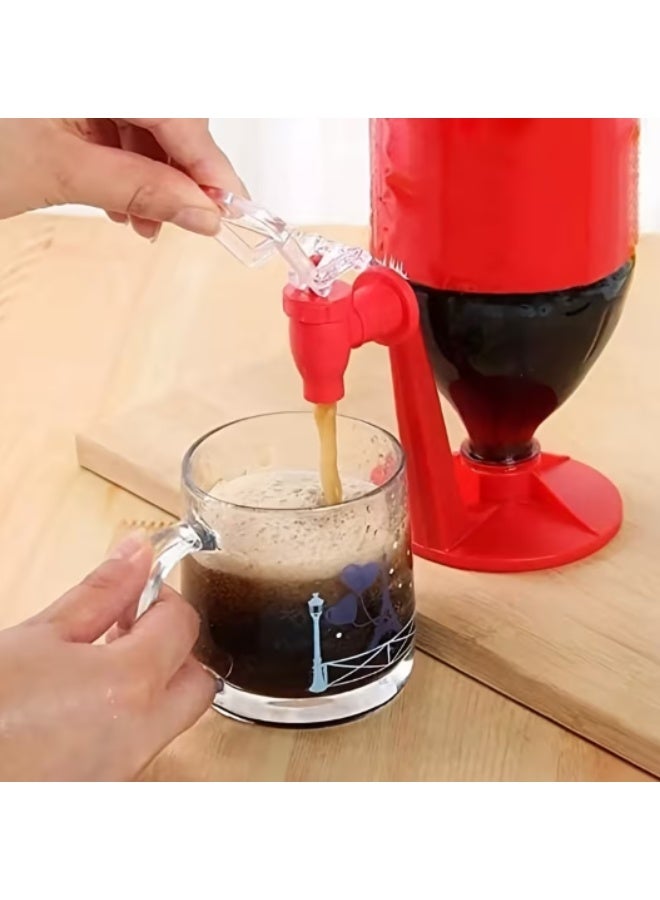 Upside-Down Soda & Beverage Bottle Dispenser Tap for Home Parties - Image 4