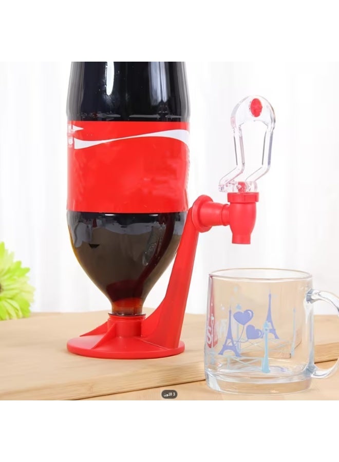 Upside-Down Soda & Beverage Bottle Dispenser Tap for Home Parties - Image 1