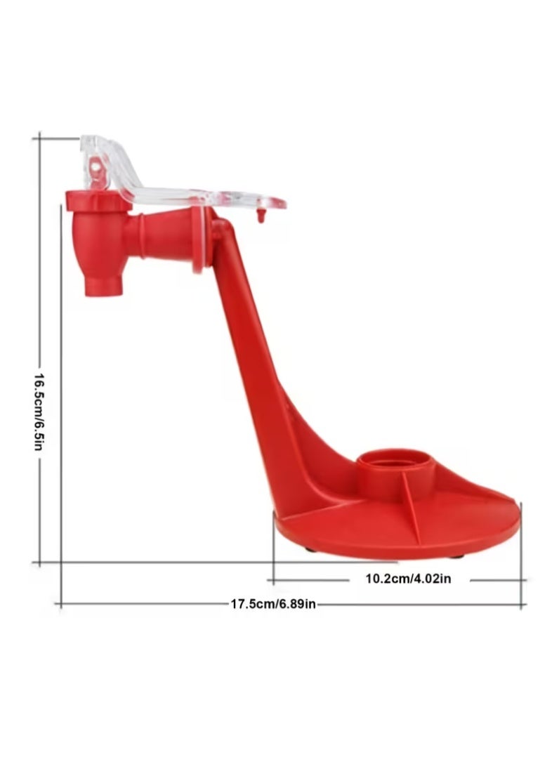 Upside-Down Soda & Beverage Bottle Dispenser Tap for Home Parties - Image 2