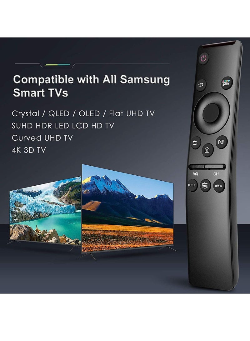 Universal Remote Control Compatible for All Samsung TV LED QLED UHD SUHD HDR LCD Frame Curved Solar HDTV 4K 8K 3D Smart TVs, with Buttons for Netflix, Prime Video - Image 2