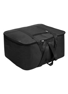 Kuber Industries Kuber Industries Rexine Storage Bag | Clothes Storage Attachi Bag | Underbed Storage Bag | Zipper Storage Bag | Wardrobe Organizer With Handle | Travel Jumbo Attachi Bag | Pack Of 2 | Black  - Image 4