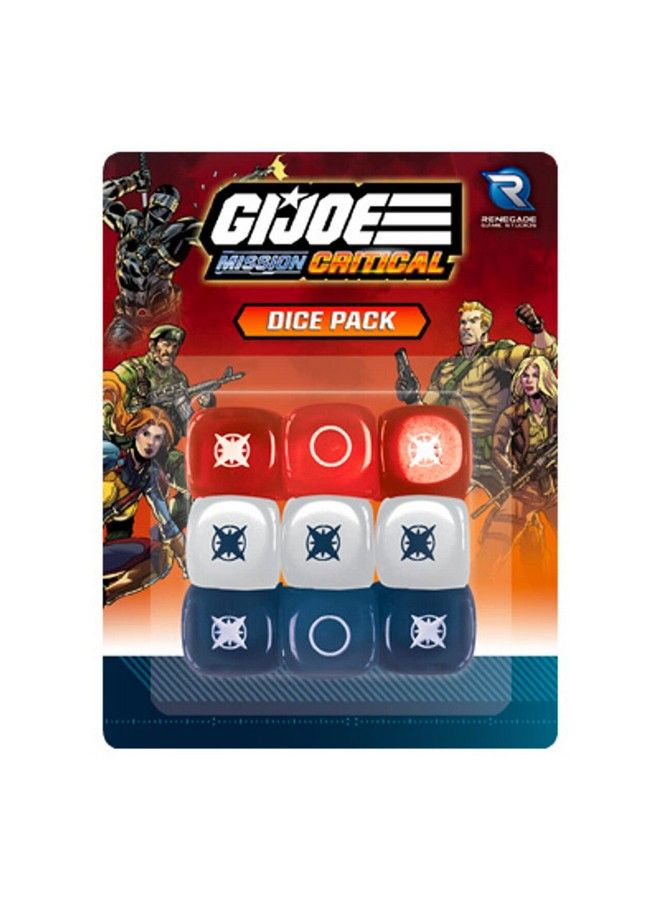 Renegade Game Studios G.I. Joe Mission Critical Dice Pack (9)  - Image 2