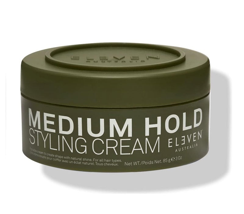 ELEVEN AUSTRALIA Medium Hold Hair Styling Cream for Men & Women - Slick Hold Pomade Product with Carnauba Wax, Shaping for Short, Medium, or Long Hair, Matte Texture Paste, Adds Natural Shine - 3 oz - Image 2