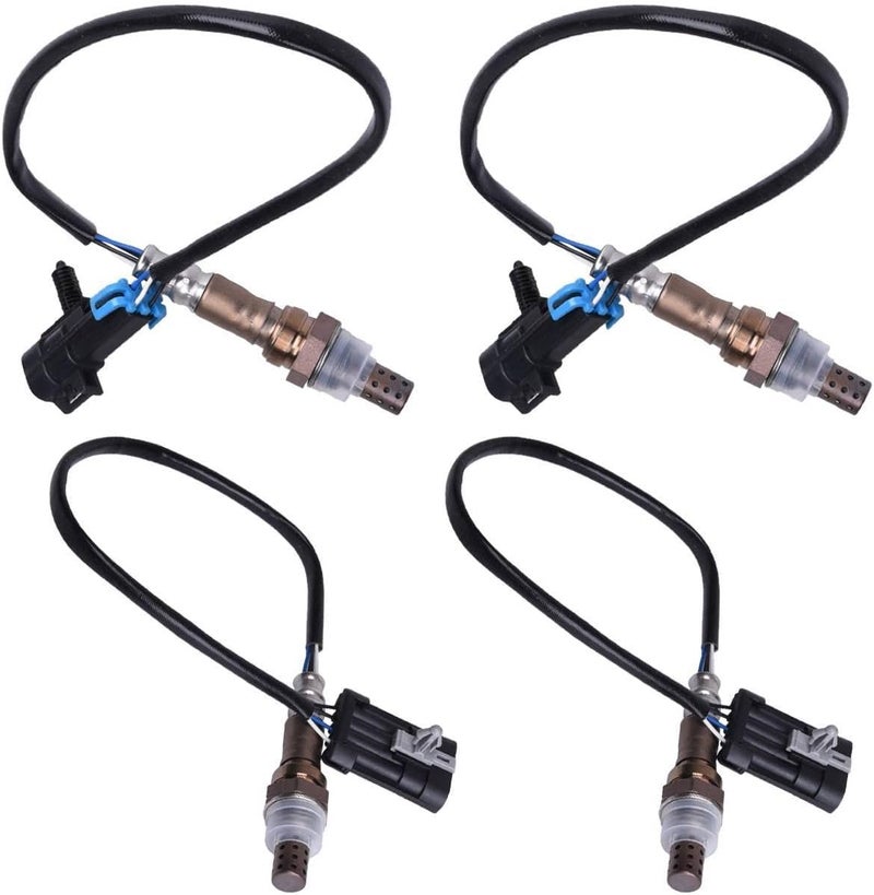 woobles 2344012 * 2+2344018 * 2 Upstream Front & Downstream Rear O2 Lambda Oxygen Sensor 4PCS by - Image 1