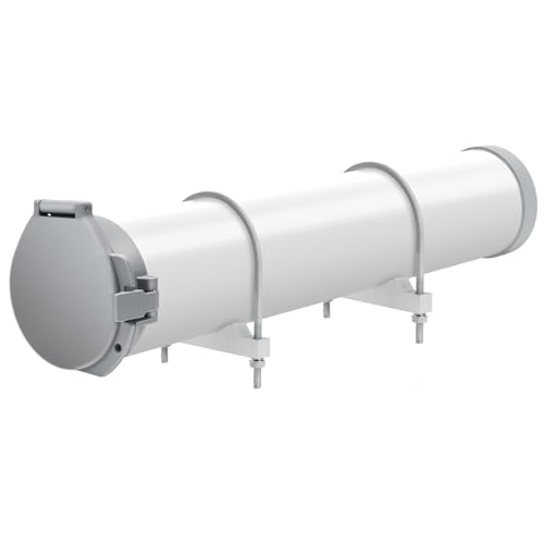 SDSNTE Steel Security Upgraded Conduit Carrier Kit Fit 6 Inch PVC Pipe for Providing Extra Storage on Truck Rack (PVC Pipe Not Included) - Image 1