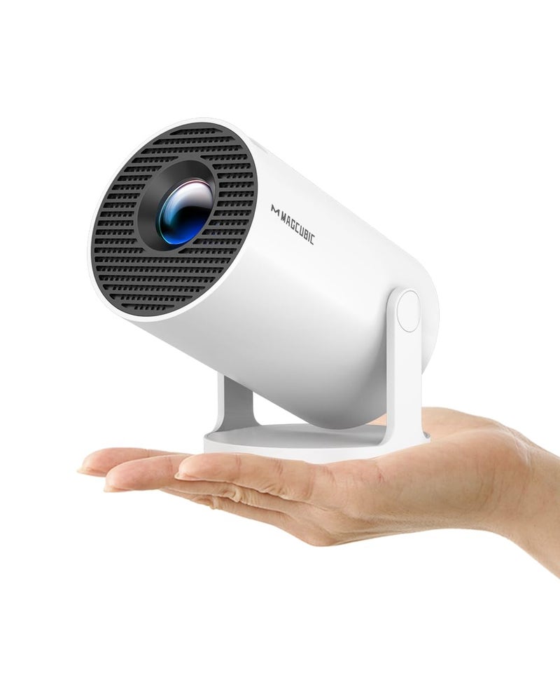 Magcubic 2026 Upgraded HY300PRO Mini Projector with WiFi and Bluetooth Portable Projector 4K Support Auto Keystone 180 Degree Rotation Smart Proyector for Home Outdoor - Image 2