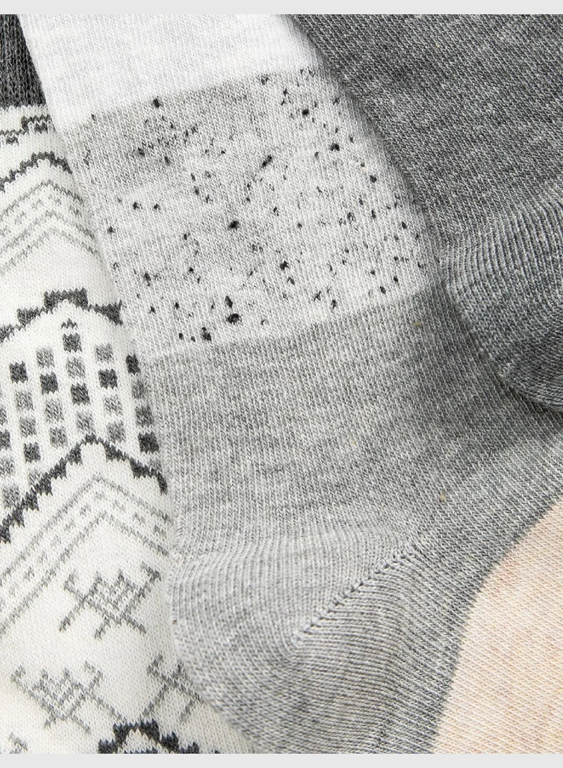 KOTON Multi Patterned Long Socks