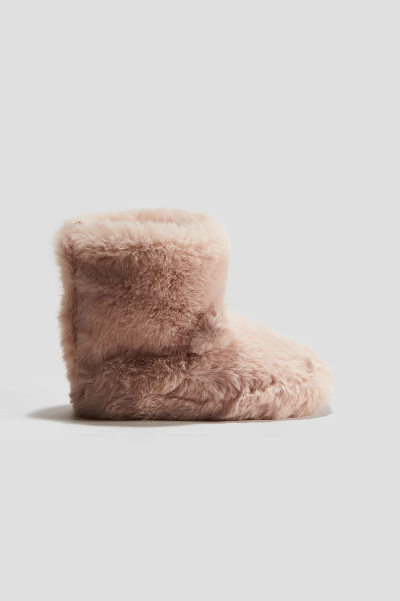 H&M Soft-sole fluffy slippers