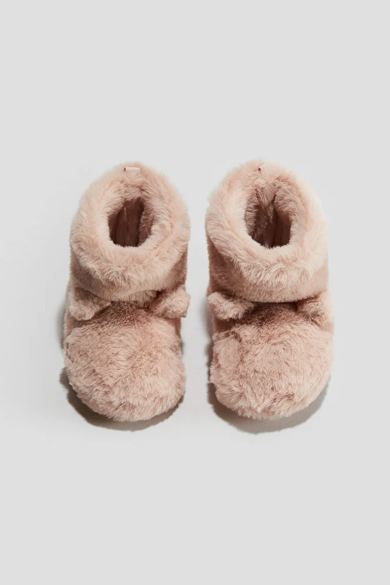 H&M Soft-sole fluffy slippers