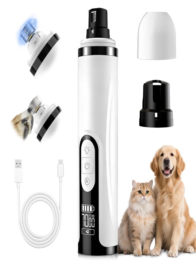MIRAIWATIMO Dog Nail Grinder, Cordless Grooming Pro Nail Grinder 101 - Image 1