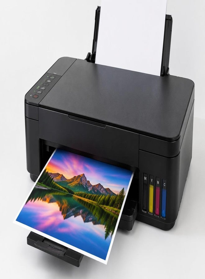 LRS A4 Glossy Photo Paper 180 GSM - Water Proof, Instant Drying, Pack of 100 Sheets | Compatible with All Inkjet Printers | Canon Epson HP | High Gloss Finish - Image 4