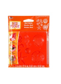 PLAID Mod Mold 3.75in x 3.75in Sea Life  - Image 2