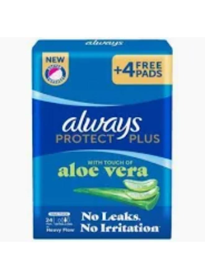 أولويز Always Protect Plus Maxi Thick Extra Long 24pcs