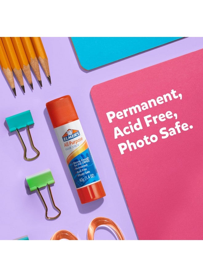 إلمرز أعواد غراء مدرسية متعددة الاستخدامات من إلمرز، قابلة للغسل، 22 جرامًا، 30 قطعة - Image 2