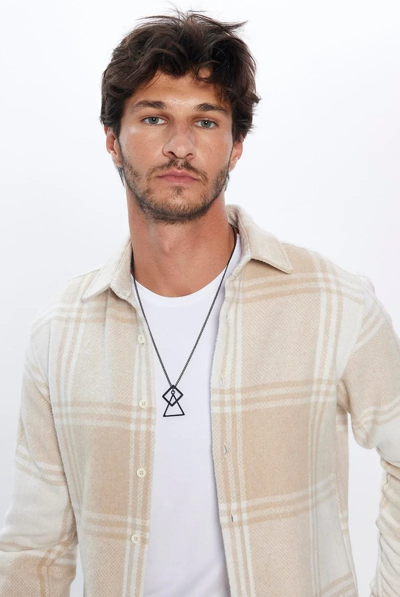 Tudors Men's Slim Fit Slim Fit Lumberjack Plaid Winter Shirt
