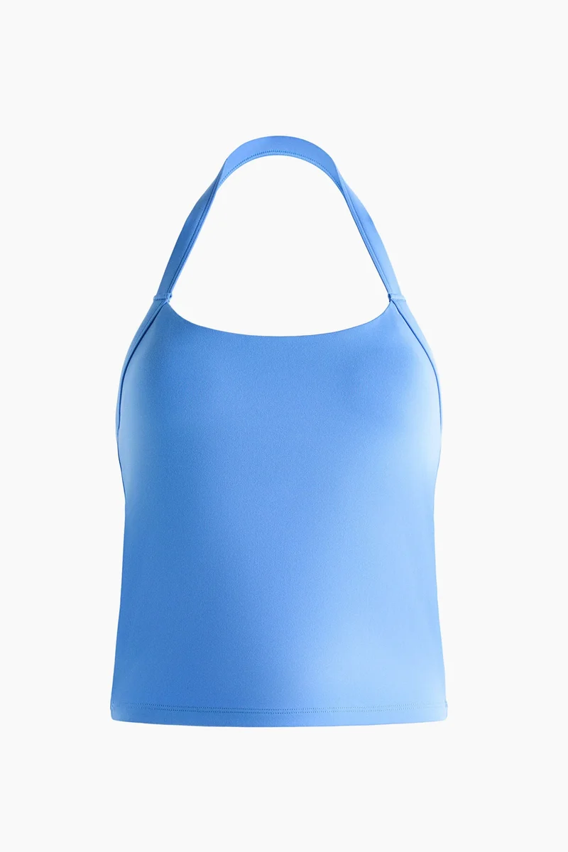 H&M  Halterneck sports vest top with SoftMove™ for Women | Best Price UAE