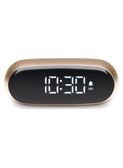 LEXON Minut Compact Alarm Clock With LCD Screen