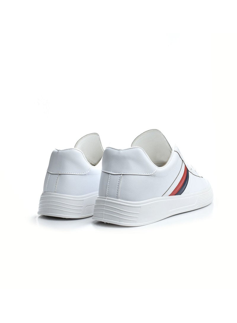 Desert Side Colored Fashion Flat Sneakers For Men - Image 4