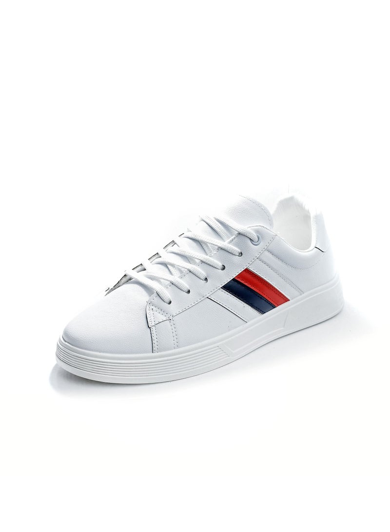 Side Colored Fashion Flat Sneakers For Men