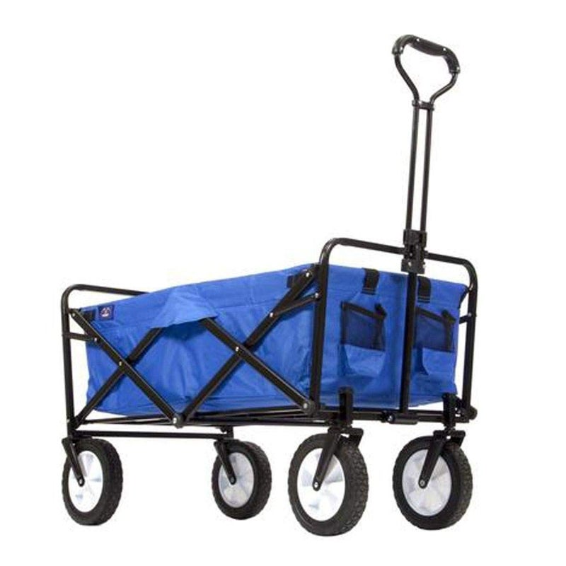MacSports Mac Sports Collapsible Folding Outdoor Utility Wagon, Pink - Image 4