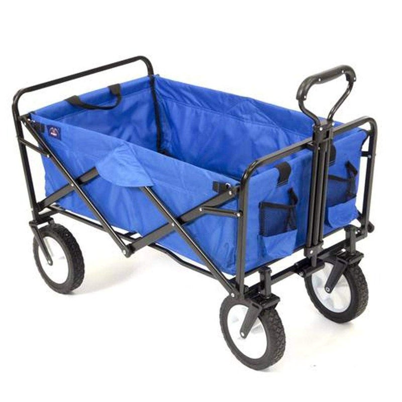 MacSports Mac Sports Collapsible Folding Outdoor Utility Wagon, Pink - Image 5