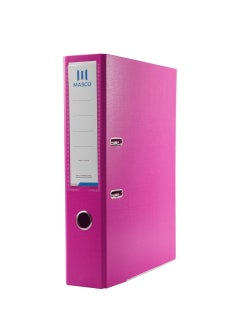 MASCO 2 Ring A4 Size Box Folder File, Pink 