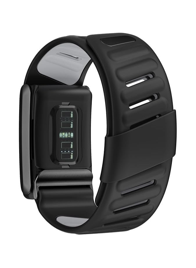 Generic Sport Comfort Durable Silicone Wristband Compatible with WHOOP 4.0 Band, Durable, Comfortable, Breathable and Adjustable Strap for Men & Women, with U Shaped Connector  - Image 2
