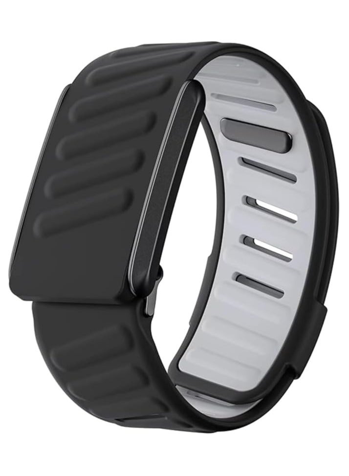 Generic Sport Comfort Durable Silicone Wristband Compatible with WHOOP 4.0 Band, Durable, Comfortable, Breathable and Adjustable Strap for Men & Women, with U Shaped Connector  - Image 1