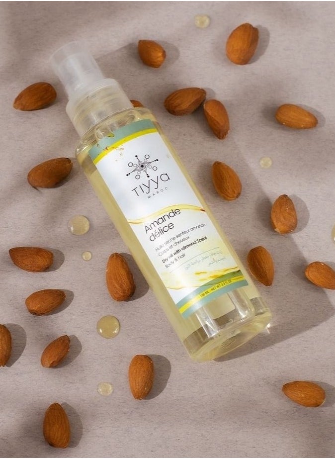 TIYYA Dry Oil with Almond Scent  - Image 1