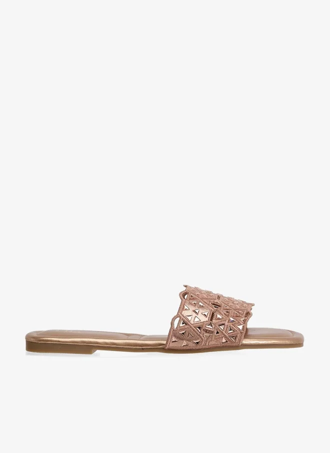 Ella Limited Edition Diamante Flat Sandal