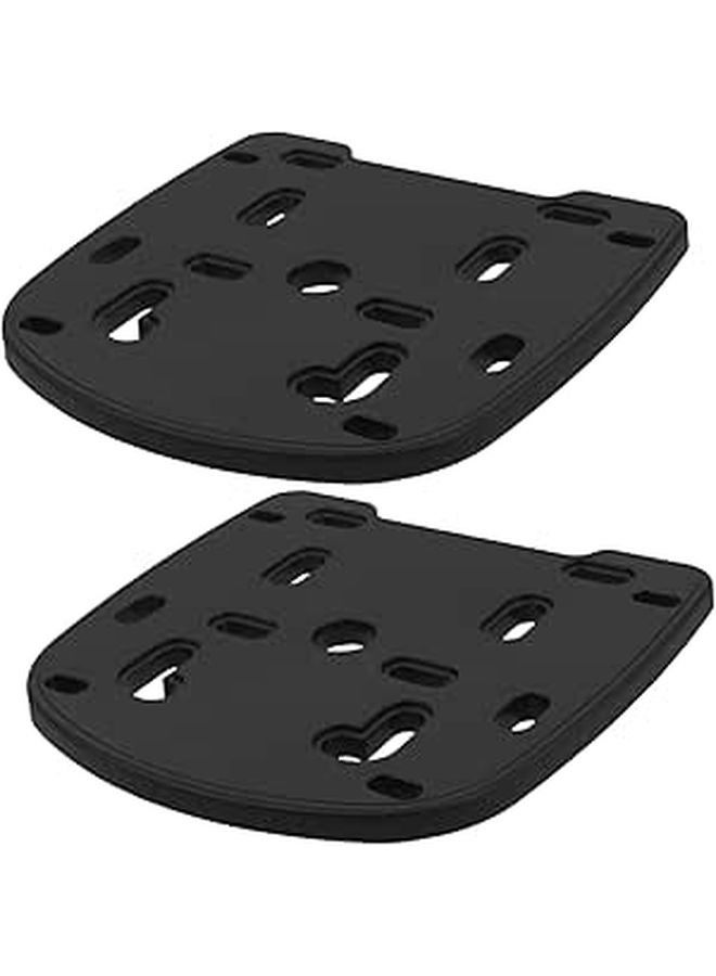 2Pcs Splashproof Motorcycle Rear Luggage Bracket Easy Installation Enhanced Durability - Image 1