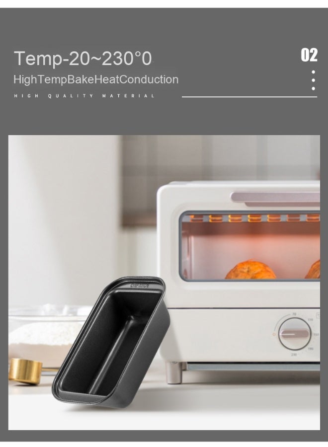 شيف ميد قالب خبز توست صغير غير لاصق مع قاعدة ثابتة - Image 4