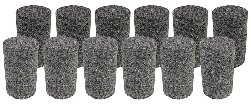 WEILER 68318 TIGER AO TYPE 18 Flat Tip Portable Grinding Plug, A24-R, 1 1/2" X 2 1/2" X 3/8-24, (Pack of 12) - Image 3