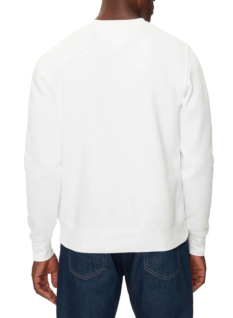 Tommy Icons Logo Embroidery Crew Neck Sweatshirt - Image 2