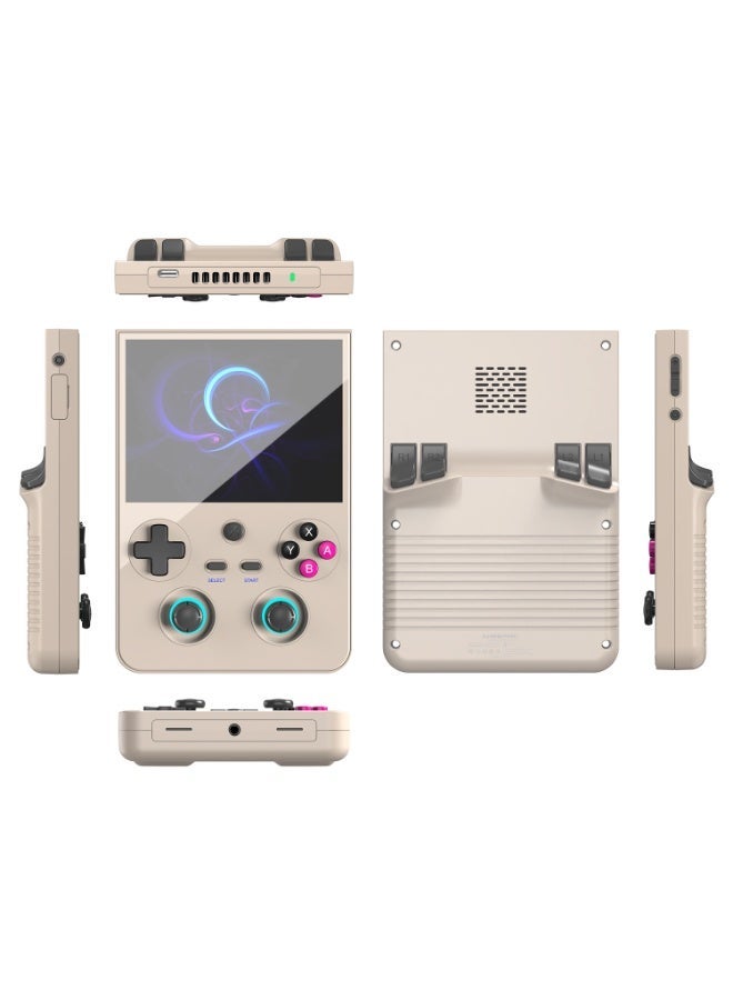 ANBERNIC  RG477V Retro Handheld Game Console , RG477V Support HDMI TV Output 5G WiFi Bluetooth 5.3 , 4.7 Inch IPS Screen Android 14 System Built-in 128G TF Card (White-New) - Image 1